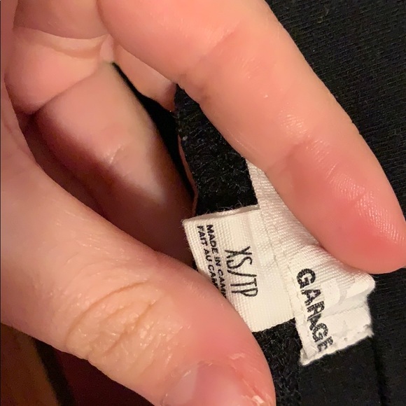 High waisted Black Skirt - Picture 2 of 2